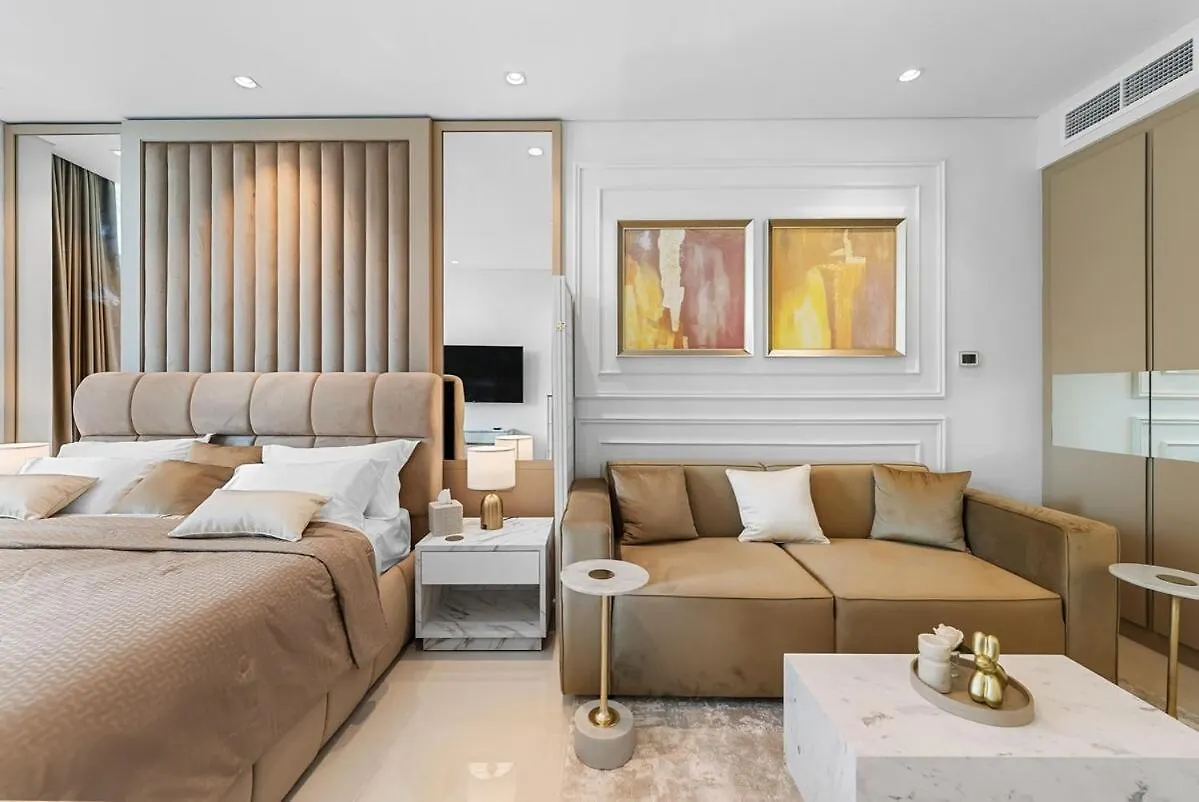 Magnificent - New Studio With An Iconic Burj Khalifa View Dubai Appartamento