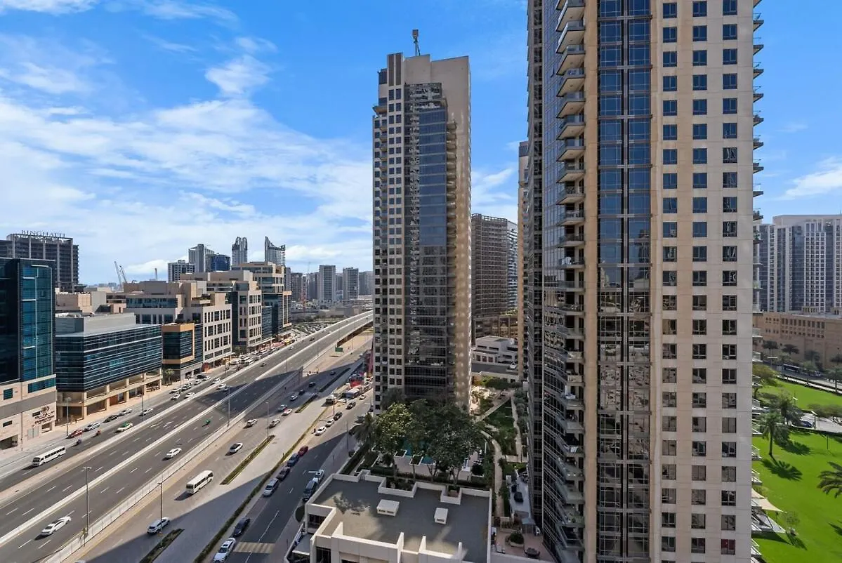Appartamento Magnificent - New Studio With An Iconic Burj Khalifa View Dubai Emirati Arabi Uniti