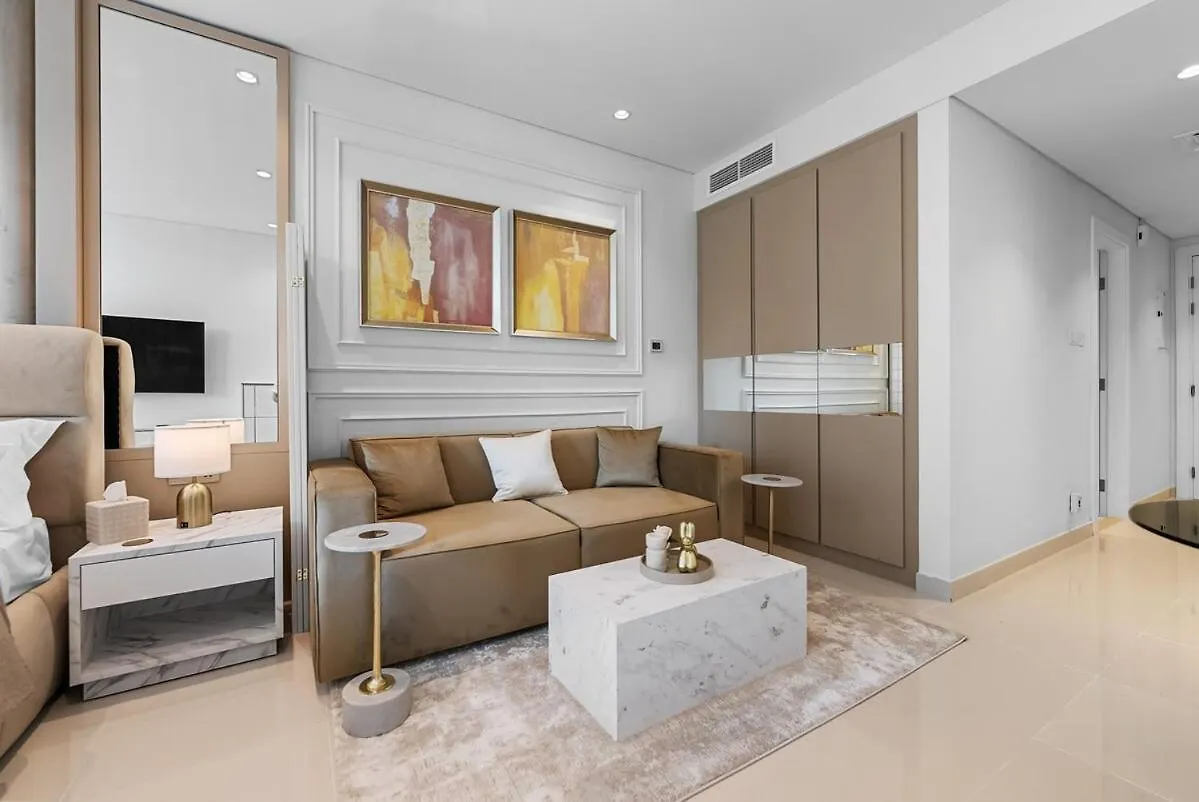 Magnificent - New Studio With An Iconic Burj Khalifa View Dubai Appartamento