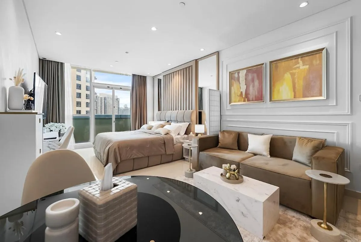 Magnificent - New Studio With An Iconic Burj Khalifa View Ντουμπάι